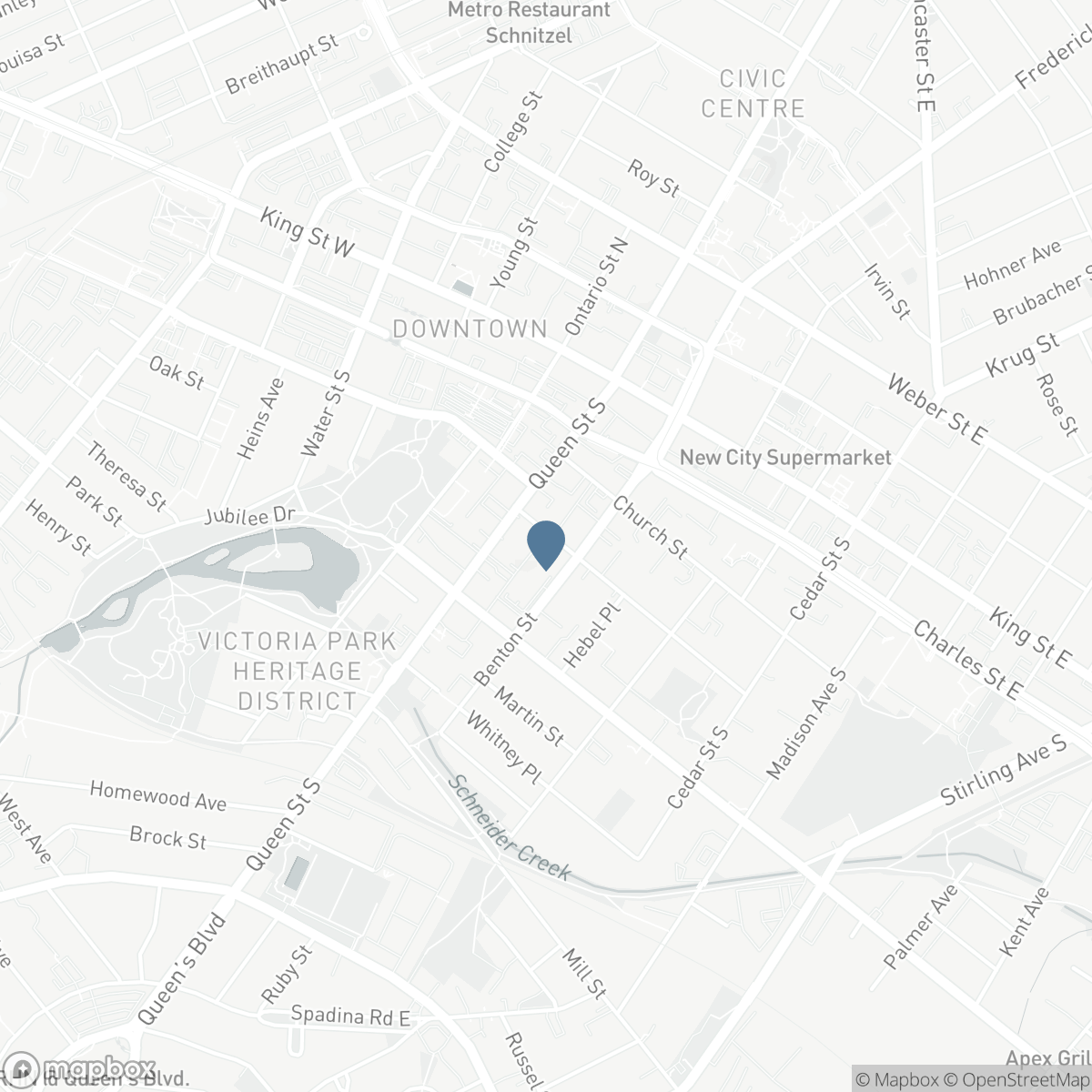 112 BENTON Street Unit# 510, Kitchener, Ontario N2G 3H6